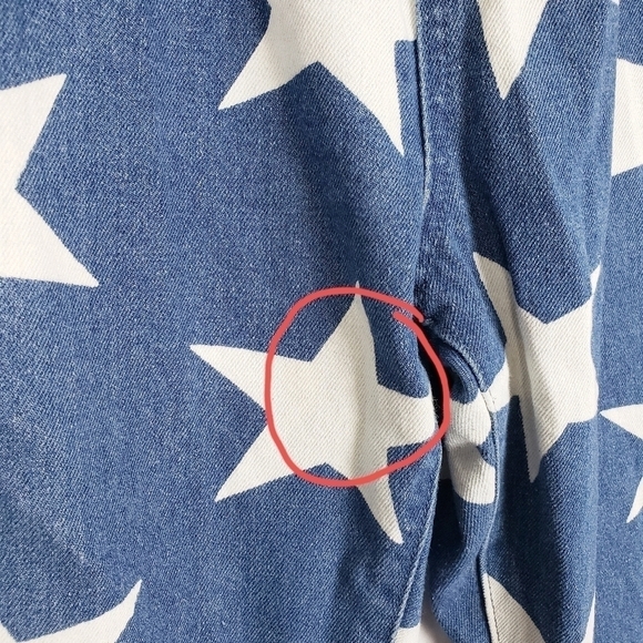 YOURS TRULY paperback waist jeans in star - Picture 6 of 6